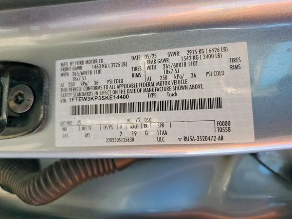2025 FORD F150 XLT