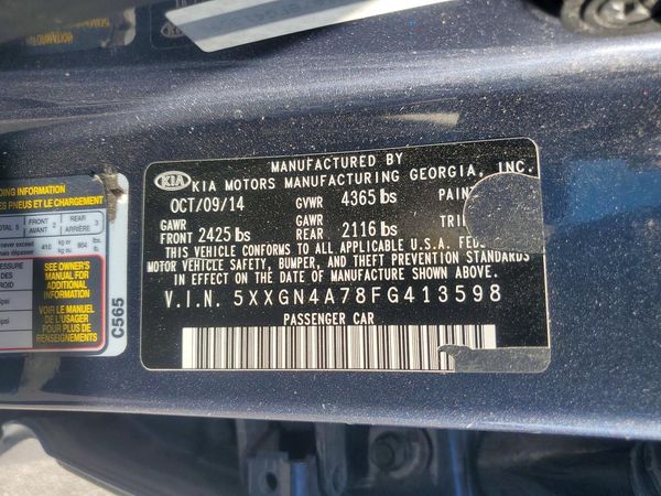 2015 KIA OPTIMA