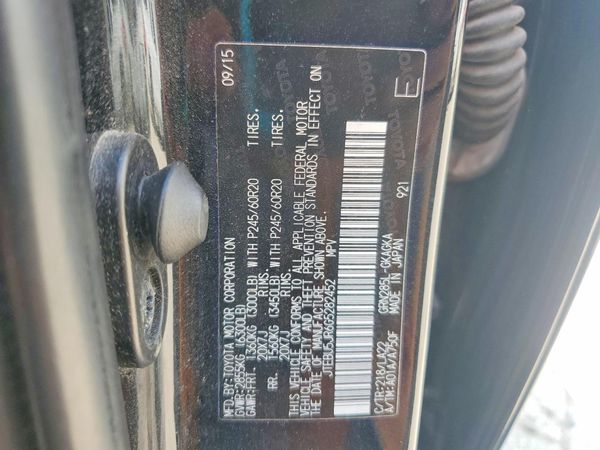 2016 TOYOTA 4RUNNER Base Grade