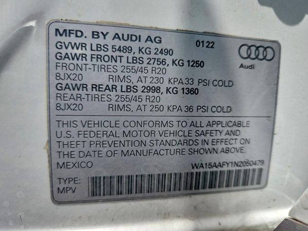 2022 AUDI Q5