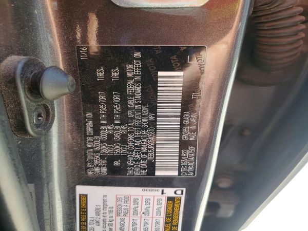 2016 TOYOTA 4RUNNER Base Grade