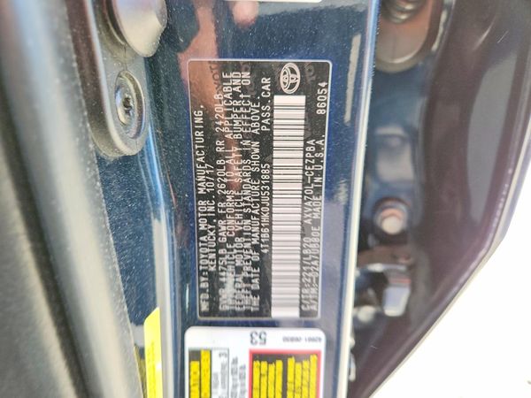 2018 TOYOTA CAMRY