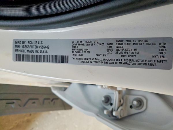 2021 RAM 1500 Laramie