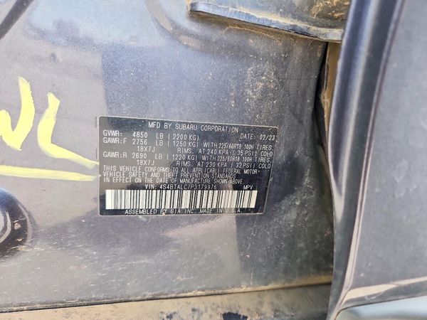 2023 SUBARU OUTBACK Onyx Edition