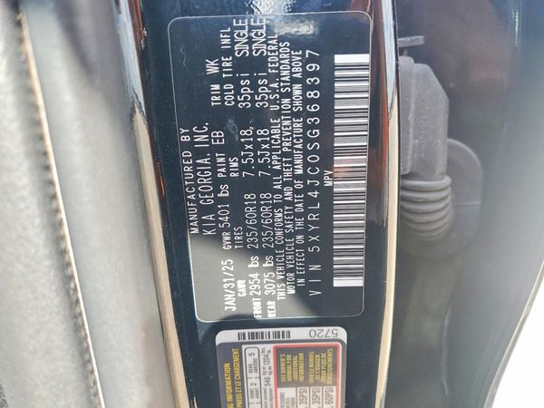 2025 KIA SORENTO S