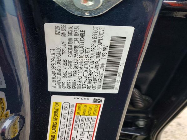 2026 HONDA CR-V