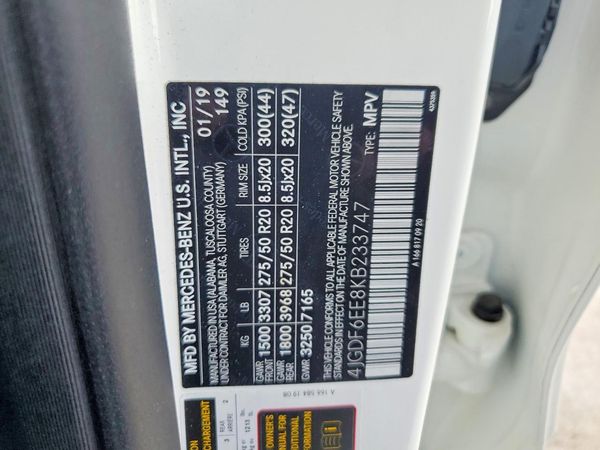 2019 MERCEDES-BENZ GLS GLS450-4M