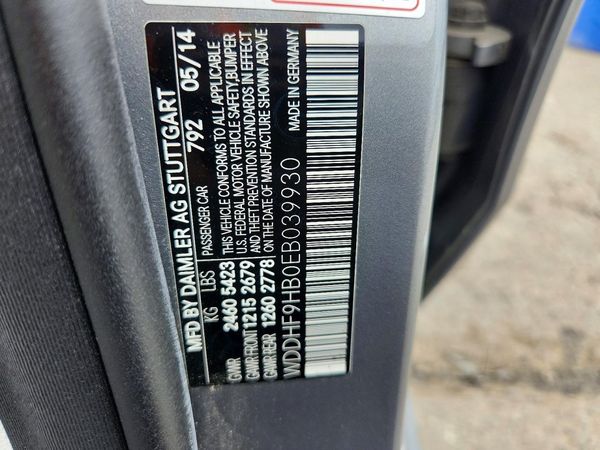 2014 MERCEDES-BENZ E