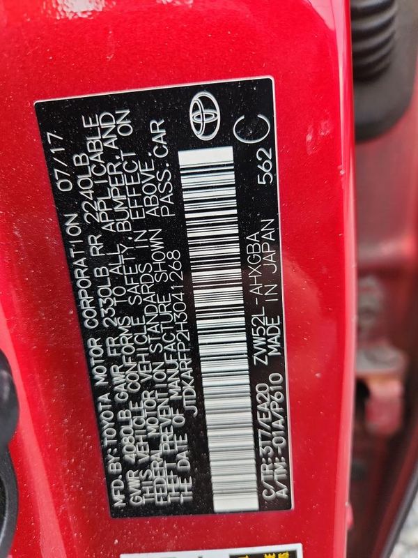 2017 TOYOTA PRIUS Three/Four/Four Adv