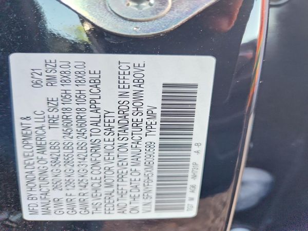 2021 HONDA PILOT EX-L