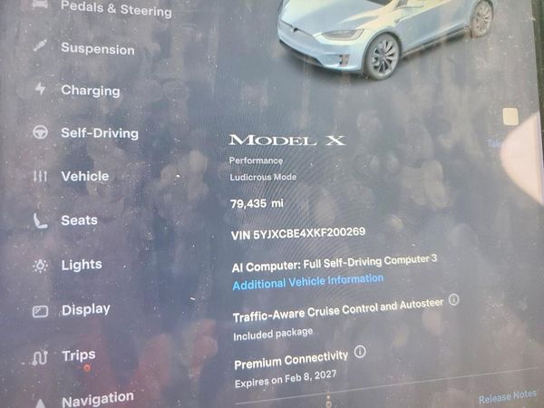 2019 TESLA MODEL X