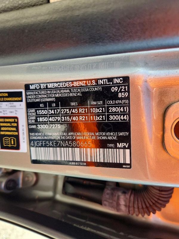 2022 MERCEDES-BENZ GLS GLS450 4MATIC