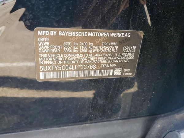 2020 BMW X3
