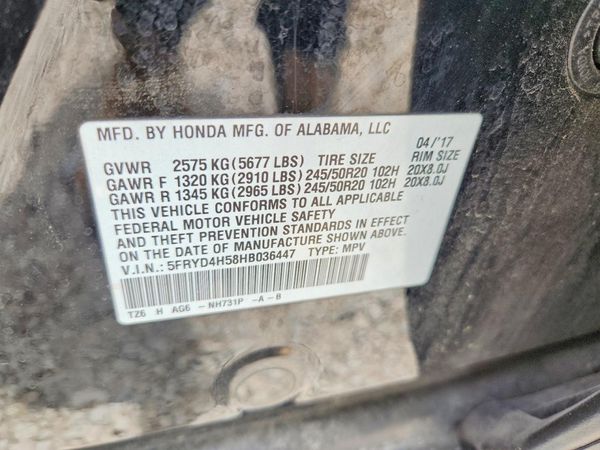 2017 ACURA MDX SH-AWD (Tech)