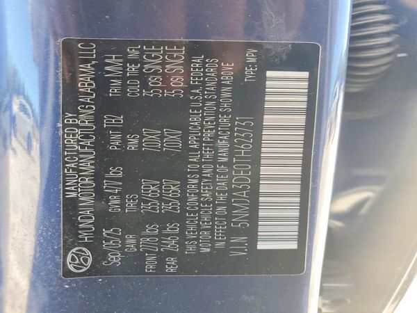 2026 HYUNDAI TUCSON SE