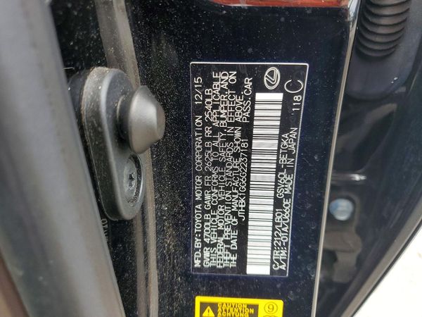 2016 LEXUS ES