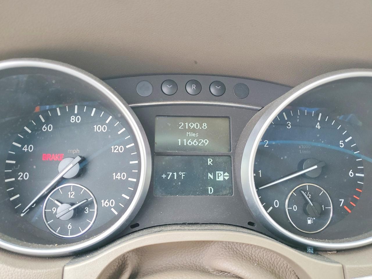 2010 MERCEDES-BENZ ML ML350 4-MATIC