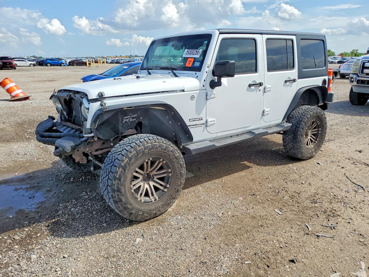 2017 JEEP WRANGLER UNLIMITED SPORT 4X4