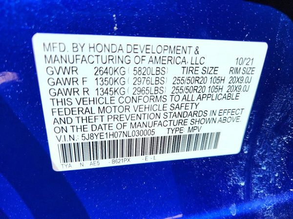 2022 ACURA MDX A-SPEC