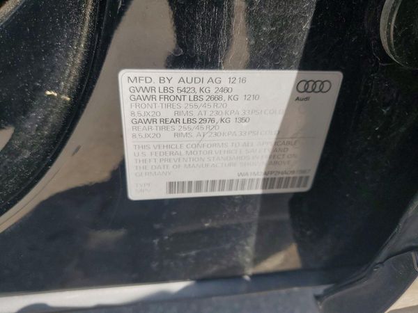 2017 AUDI Q5 quattro Premium Plus
