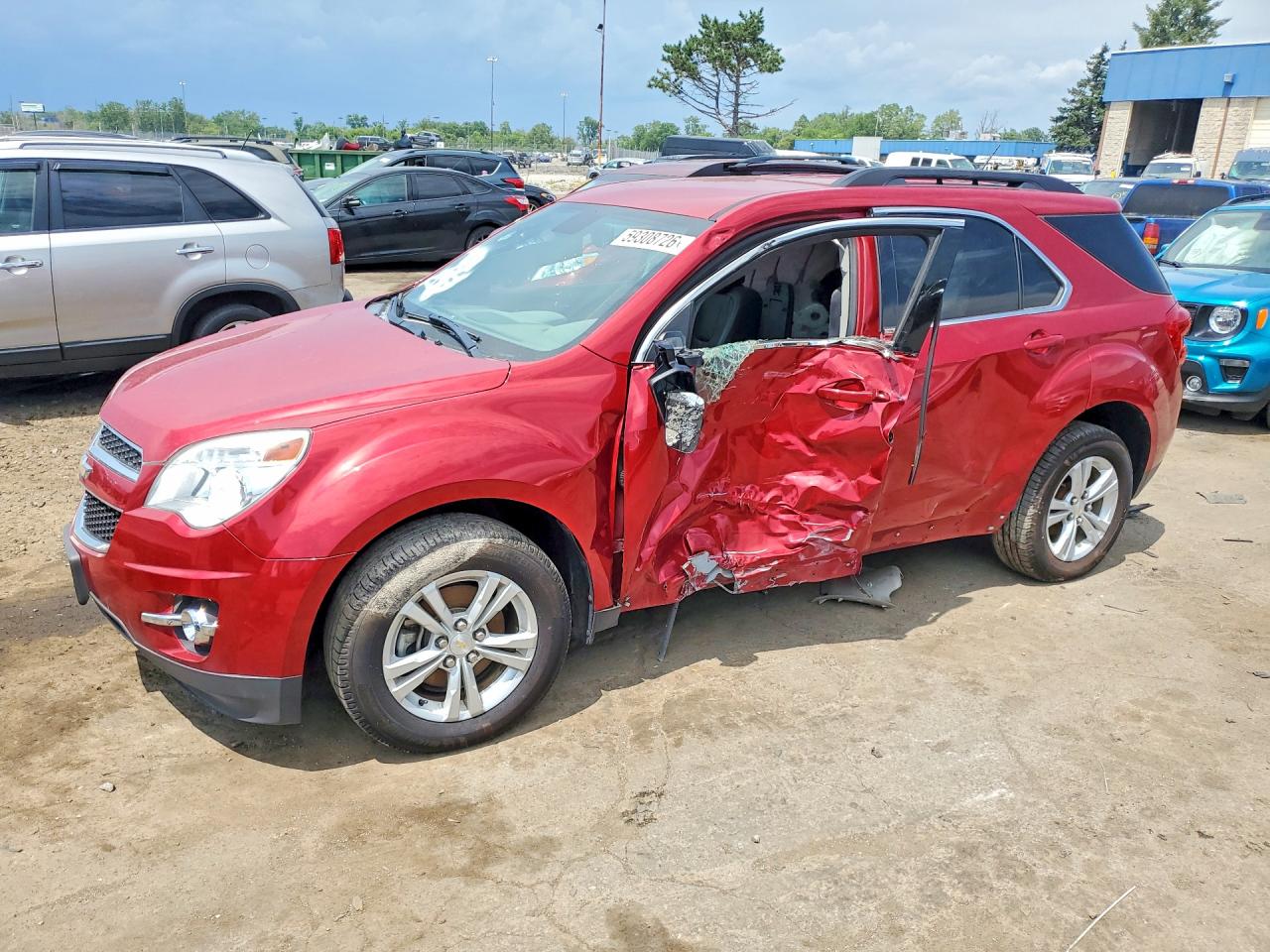 2014 CHEVROLET EQUINOX 2LT — Front 3/4