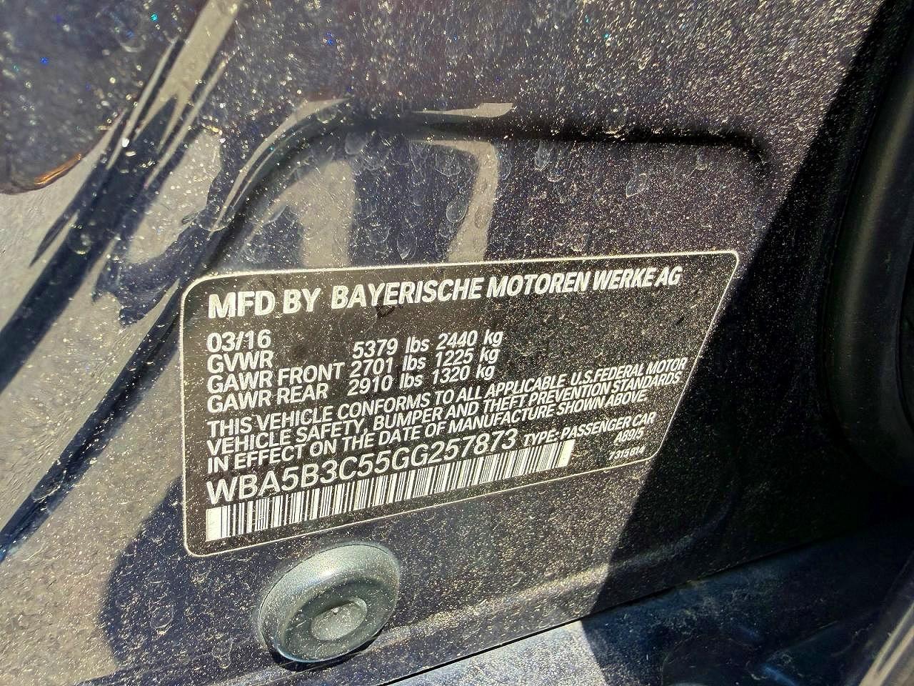 2016 BMW 535 xDrive