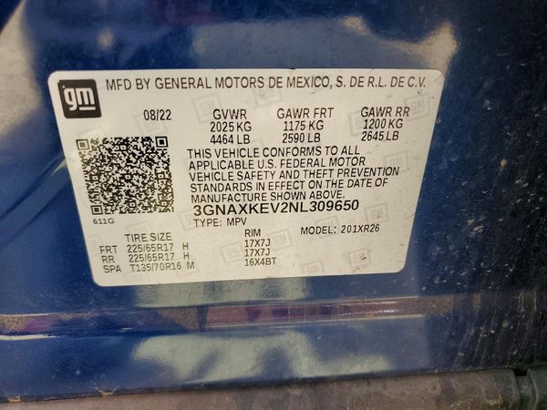 2022 CHEVROLET EQUINOX