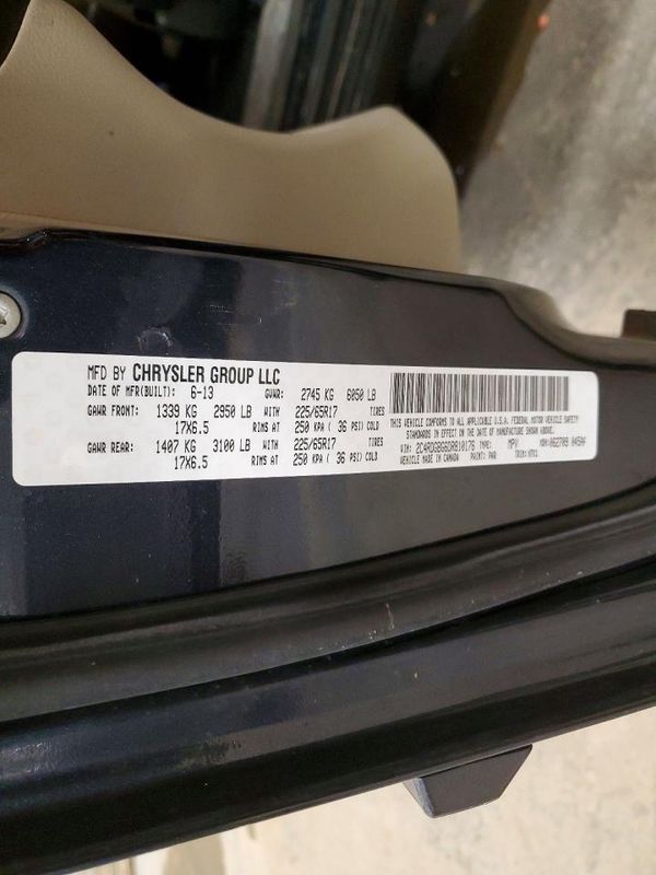 2013 DODGE GRAND CARAVAN SE