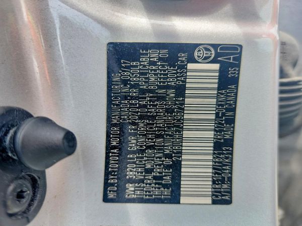 2018 TOYOTA COROLLA L/LE/SE/XLE/XSE