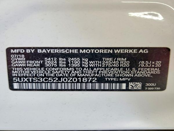 2018 BMW X3 M40i