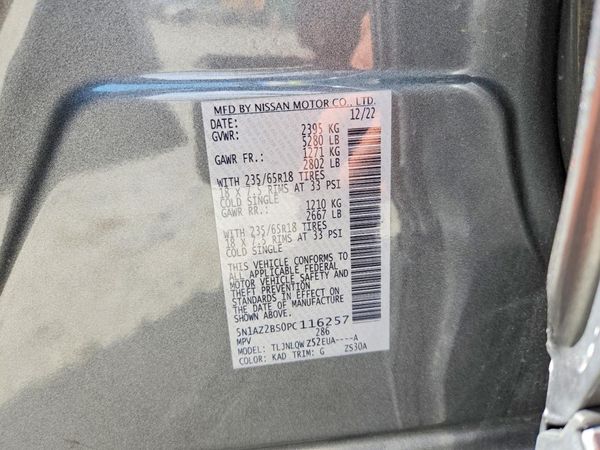 2023 NISSAN MURANO SV