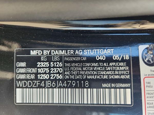 2018 MERCEDES-BENZ E E300
