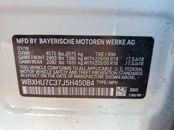 2018 BMW X1 sDrive28i