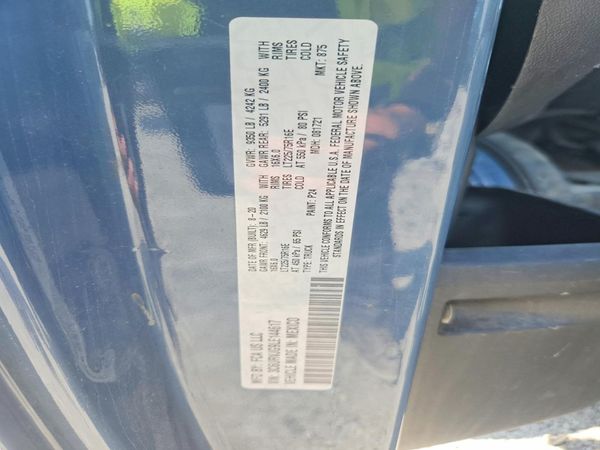 2020 RAM PROMASTER 3500 VF