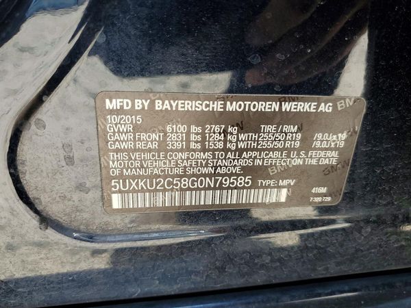 2016 BMW X6 xDrive35i