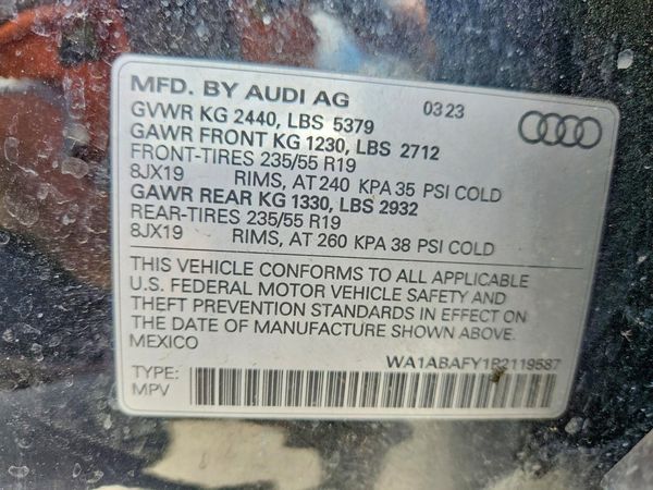 2019 AUDI Q5