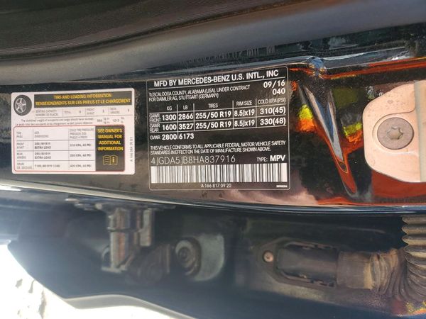 2017 MERCEDES-BENZ GLE GLE350