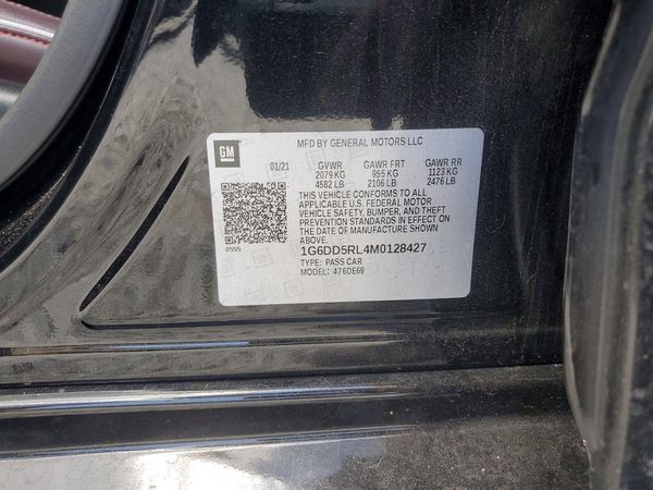 2021 CADILLAC CT4-V V-Series