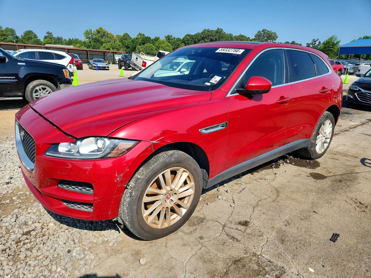 2020 JAGUAR F-PACE Prestige — Front 3/4