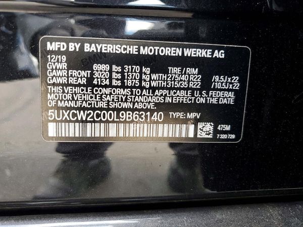 2020 BMW X7 xDrive40i