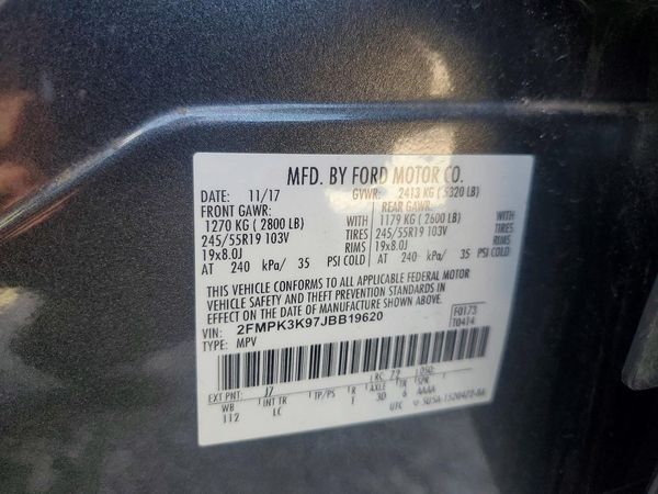 2018 FORD EDGE Titanium