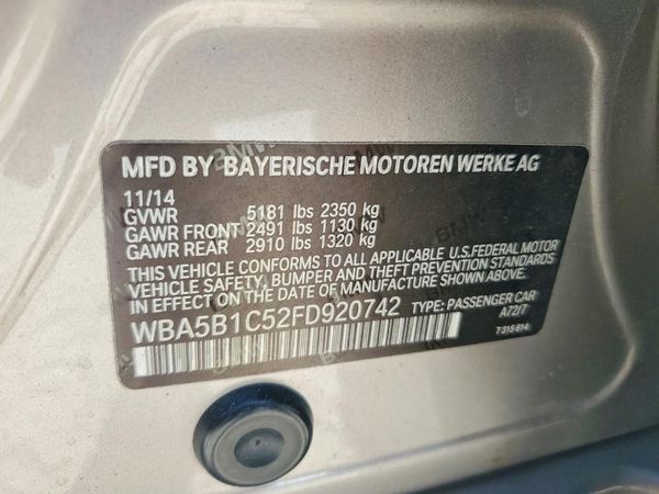 2015 BMW 535