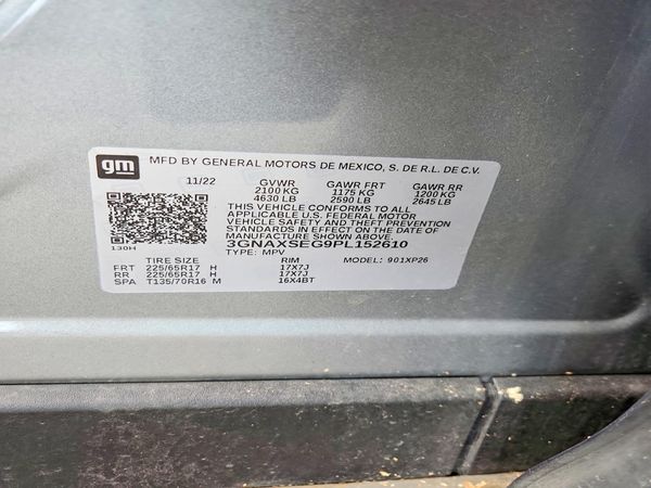 2023 CHEVROLET EQUINOX LS