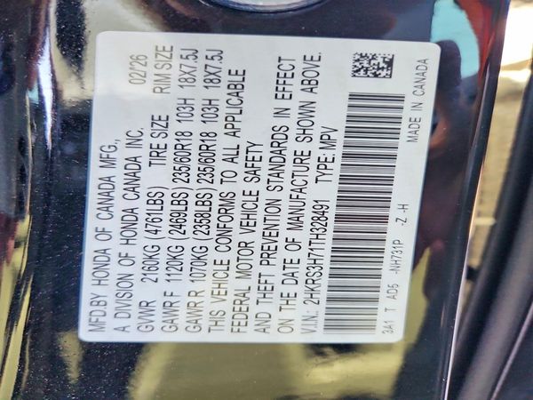 2026 HONDA CR-V EX-L