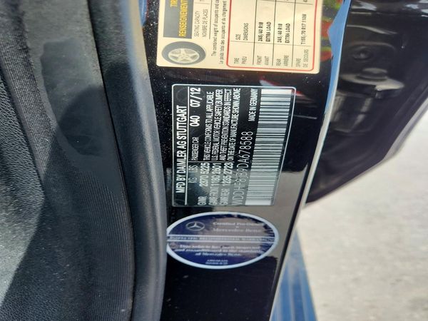 2013 MERCEDES-BENZ E