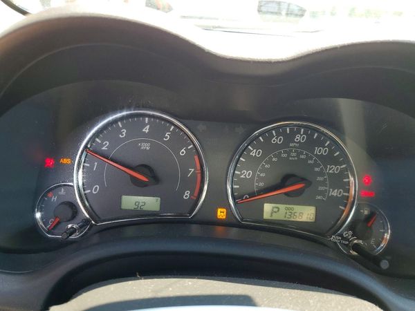 2012 TOYOTA COROLLA