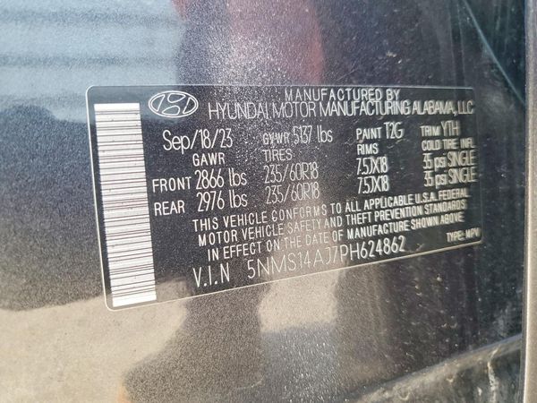 2023 HYUNDAI SANTA FE SE