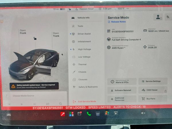 2025 TESLA MODEL 3