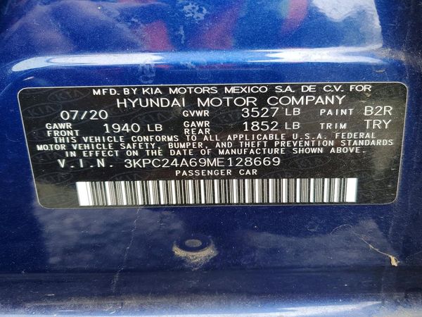 2021 HYUNDAI ACCENT SE & SEL