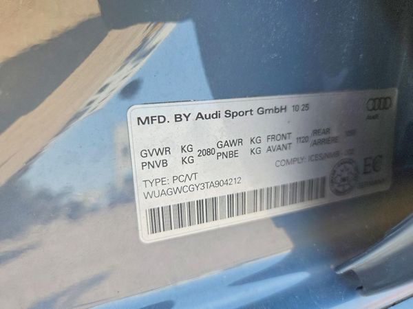2026 AUDI RS3 quattro